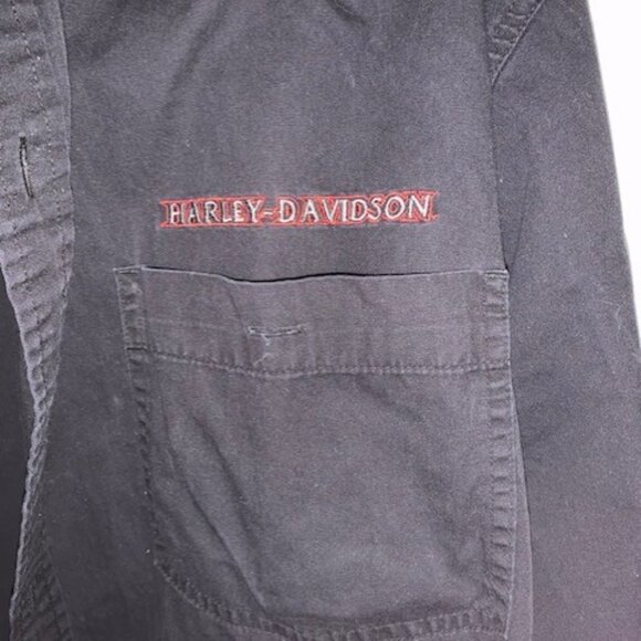 HARLEY -DAVIDSON MENS BUTTON SHIRT (2XL) - Picture 5 of 6